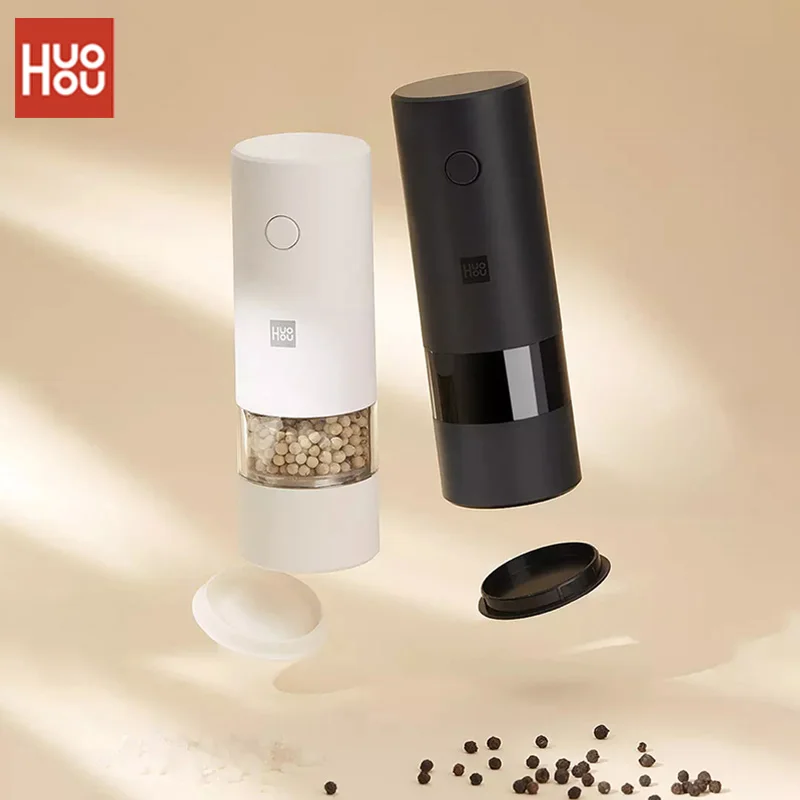 New Huohou 5 In 1 Adjustable Electric Pepper Salt Spice Mill Grinder Seasoning Kitchen Good Tools Grinding for Cooking
New Huohou 5 In 1 Adjustable Electric Pepper Salt Spice Mill Grinder Seasoning Kitchen Good Tools Grinding for Cooking