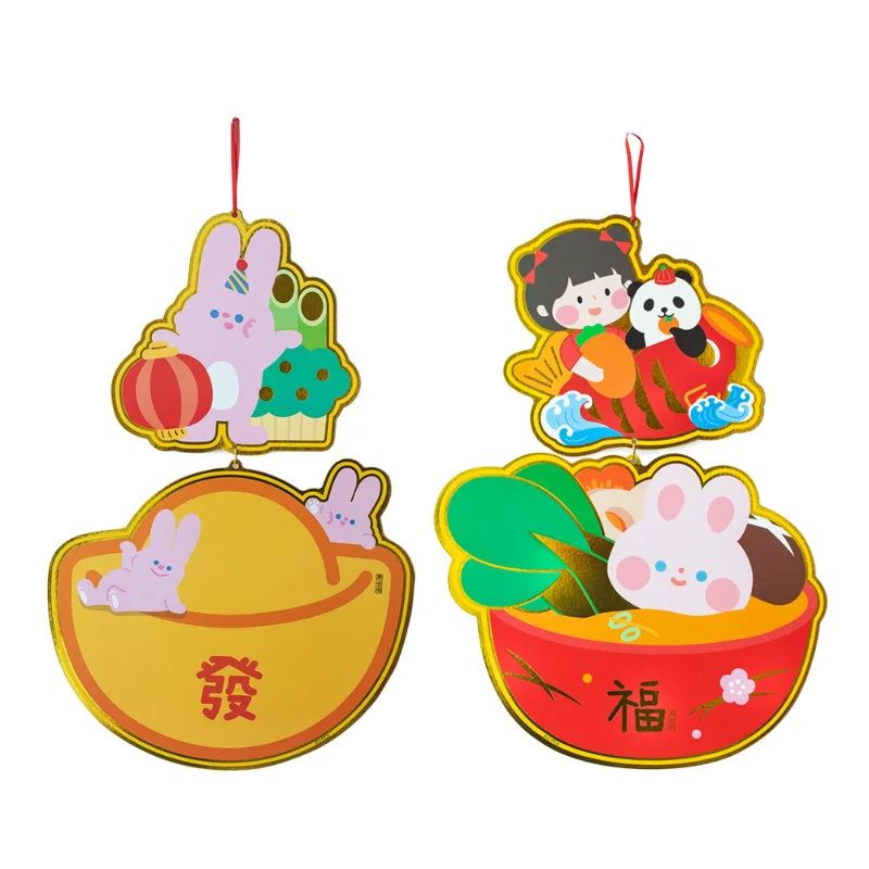 Chinese New Year Party Decorations Red Chinese Cartoon Rabbit Paper Wall Window Sticker Decal for 2023 Lunar New Decorations
Chinese New Year Party Decorations Red Chinese Cartoon Rabbit Paper Wall Window Sticker Decal for 2023 Lunar New Decorations