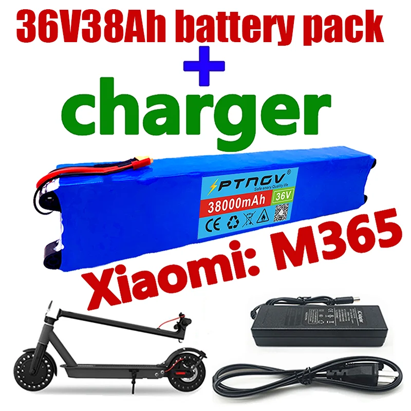 36V38Ah Scooter Battery Pack for Xiaomi Mijia M365 36V38000mAh Battery pack Electric Scooter BMS Board for Xiaomi M365+Charger
36V38Ah Scooter Battery Pack for Xiaomi Mijia M365 36V38000mAh Battery pack Electric Scooter BMS Board for Xiaomi M365+Charger
