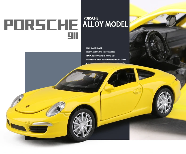 1:32 Porsche 911 Sports Car Alloy Car Model Diecast Toy Vehicles Metal Toy Car Model Collection Kids Toy Gift A41
1:32 Porsche 911 Sports Car Alloy Car Model Diecast Toy Vehicles Metal Toy Car Model Collection Kids Toy Gift A41