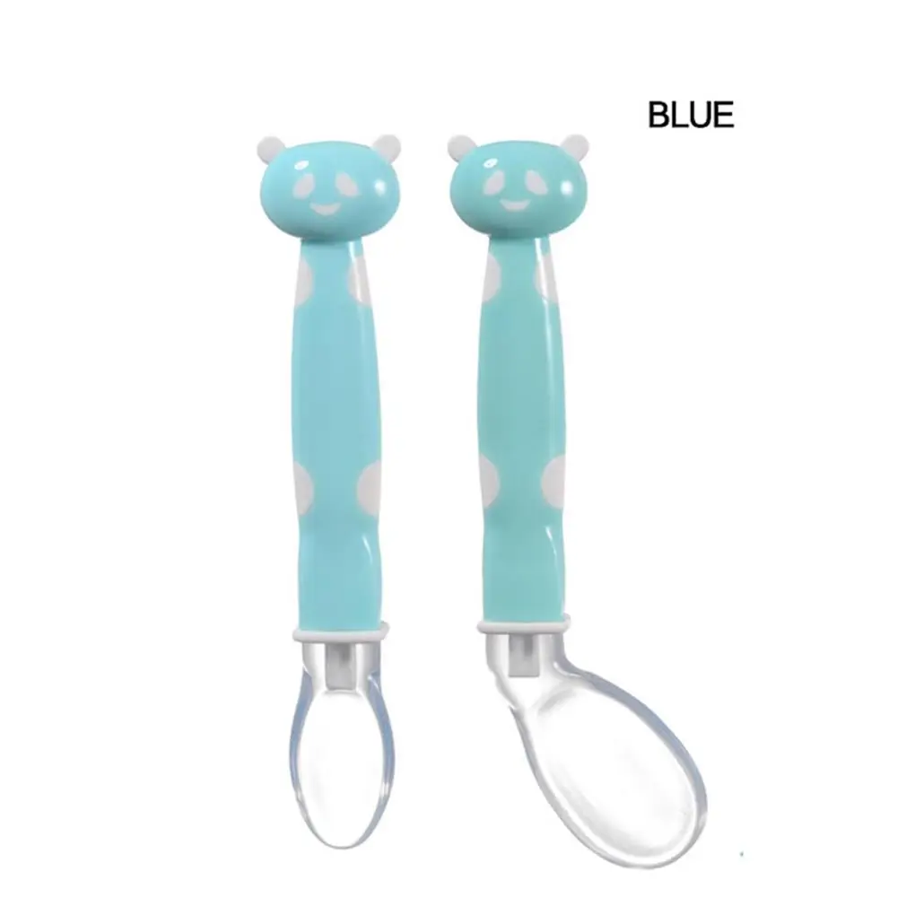 Feeding Spoon Baby Silicone Soft Tableware Panda Cartoon Spoons Dishes Infant Utensils Learning Spoons
Feeding Spoon Baby Silicone Soft Tableware Panda Cartoon Spoons Dishes Infant Utensils Learning Spoons
