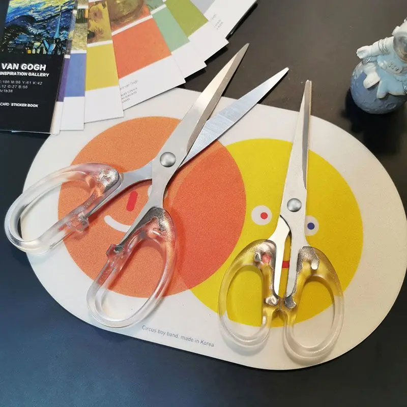 Multipurpose Scissors, Soft Comfort-Grip Handles Stainless Steel Sharp Shears for School Office Home, High/Middle School Sewing
Multipurpose Scissors, Soft Comfort-Grip Handles Stainless Steel Sharp Shears for School Office Home, High/Middle School Sewing
