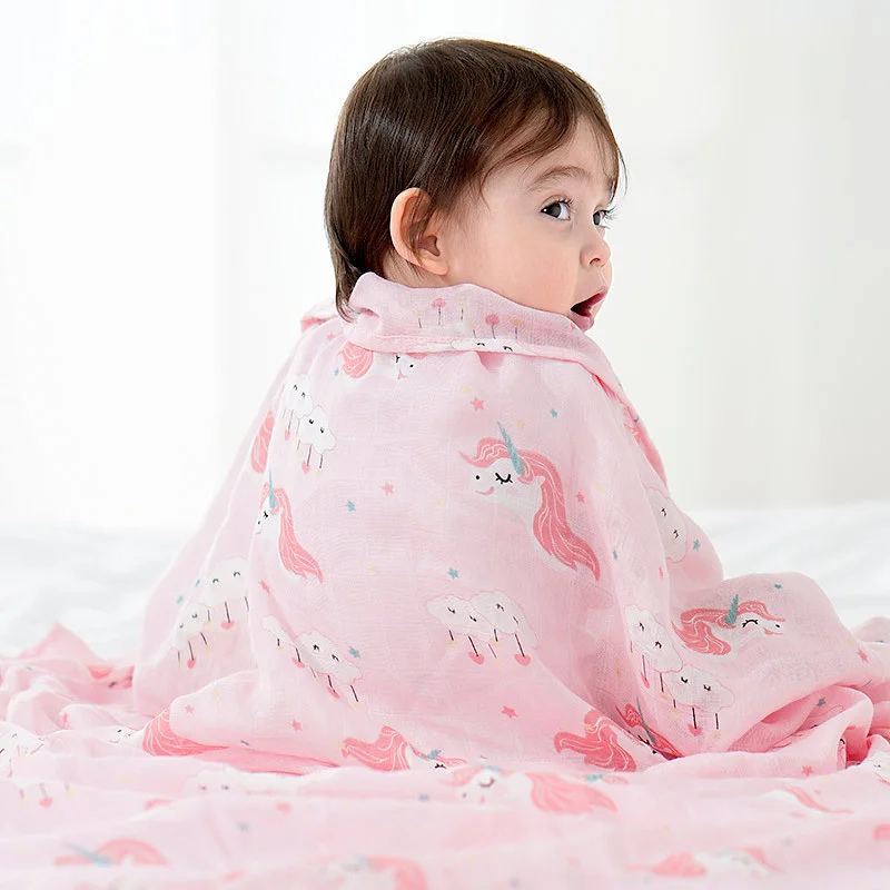 Muslin Baby Gauze Swaddling Towel Newborn Cotton Print Blankets Summer Infant Wrapped Bamboo Fiber Blanket Sleeping Quilt
Muslin Baby Gauze Swaddling Towel Newborn Cotton Print Blankets Summer Infant Wrapped Bamboo Fiber Blanket Sleeping Quilt