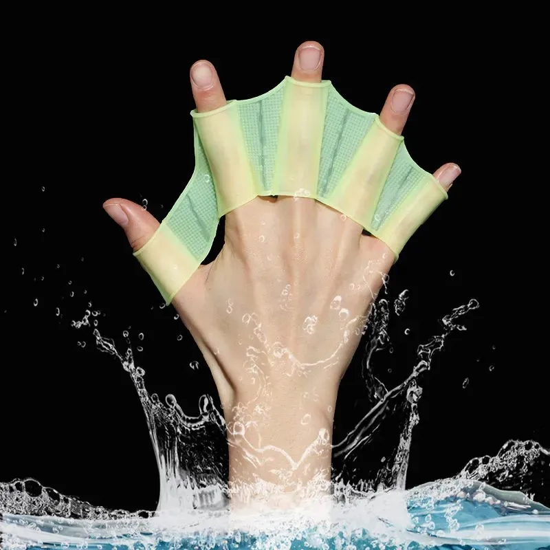 Swimming Hand Finger Fin Learning Swimming Pool Accessory Finger Wear Hand Web Flippers Training Diving Gloves Swim Pool Paddles
Swimming Hand Finger Fin Learning Swimming Pool Accessory Finger Wear Hand Web Flippers Training Diving Gloves Swim Pool Paddles