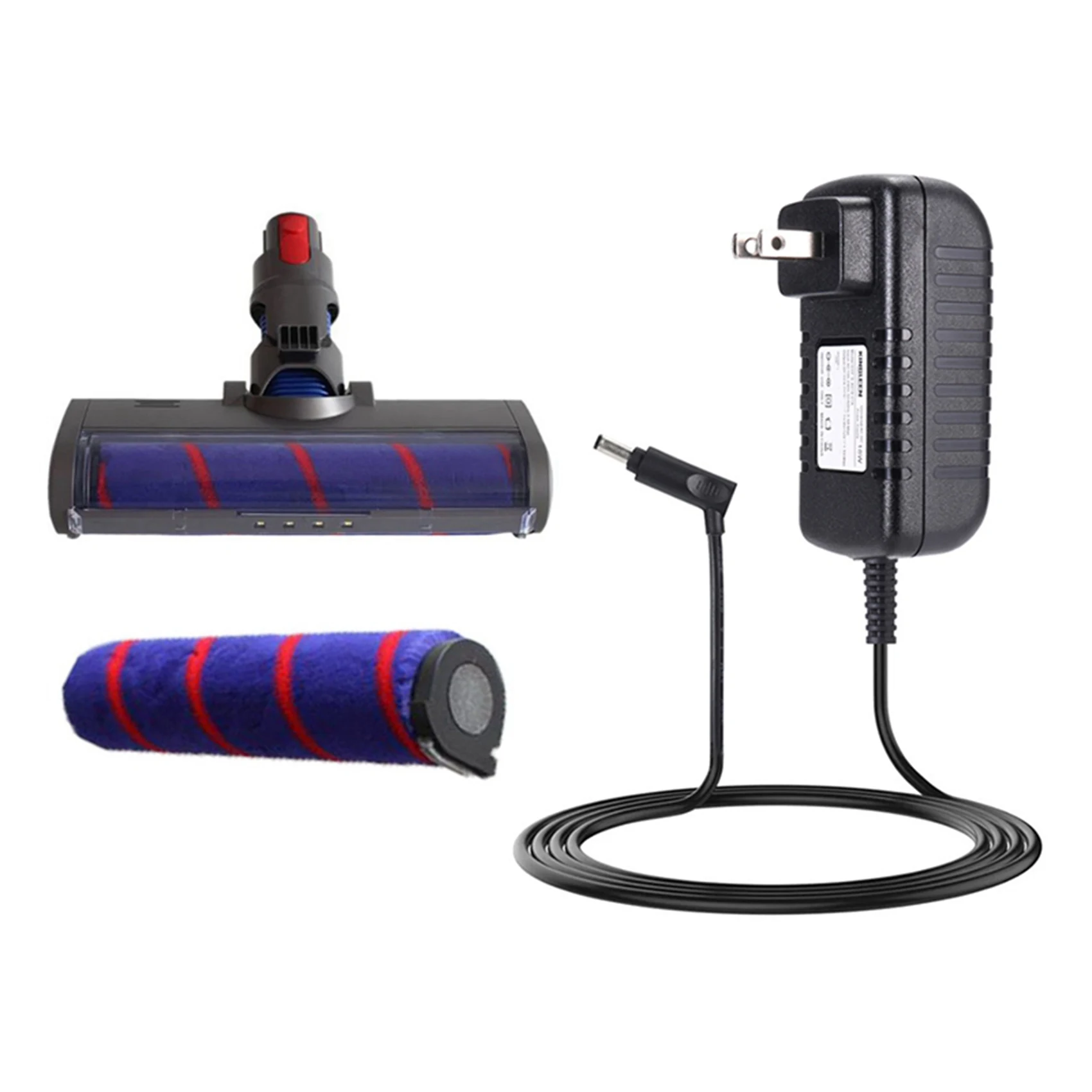 Electric Floor Brush Head Absolute Fluffy Soft Roller Head, for Dyson V7 V8 V10 V11 & Charging Adapter Adapter US Plug
Electric Floor Brush Head Absolute Fluffy Soft Roller Head, for Dyson V7 V8 V10 V11 & Charging Adapter Adapter US Plug