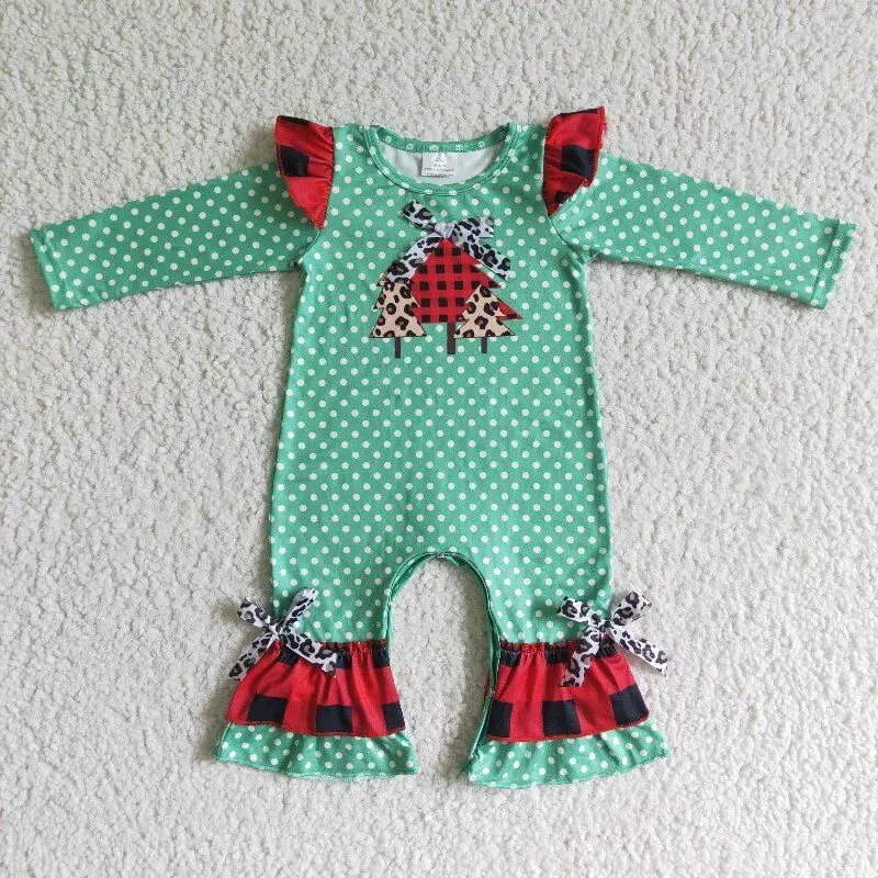 autumn and winter romper children cute clothing baby girl romper pattern green polka dot pattern long sleeve
autumn and winter romper children cute clothing baby girl romper pattern green polka dot pattern long sleeve