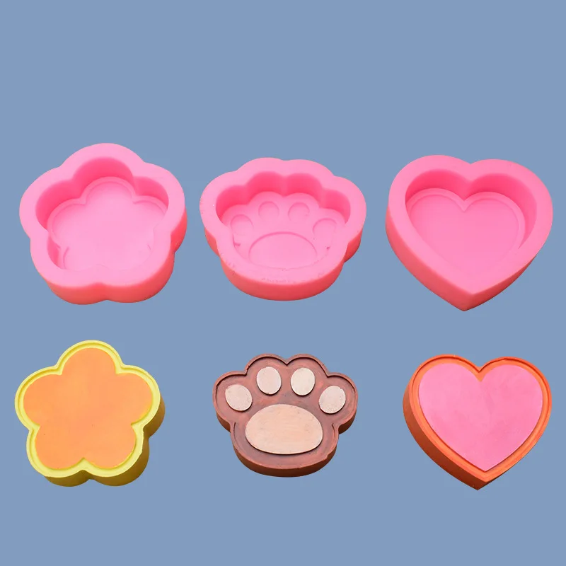 Small Flower Bear Paw Love Molds for Keychains DIY Dog Foot Epoxy Model Resin Key Keychains Moulds Silicone Custom Mold
Small Flower Bear Paw Love Molds for Keychains DIY Dog Foot Epoxy Model Resin Key Keychains Moulds Silicone Custom Mold
