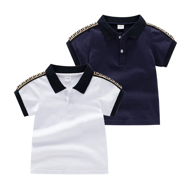 Summer fashion Letters style Baby Boys T-shirts Printed kids clothes Short Sleeve Lapel Cotton Children Collar Shirt Tops Tees
Summer fashion Letters style Baby Boys T-shirts Printed kids clothes Short Sleeve Lapel Cotton Children Collar Shirt Tops Tees