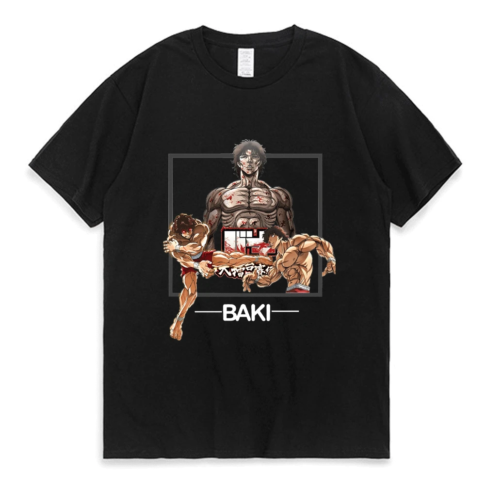 Baki The Grappler Anime T Shirt Men Women Yujiro Hanma Print T-shirt Short Sleeve Casual Teens Classic Punk Tee Shirt Unisex
Baki The Grappler Anime T Shirt Men Women Yujiro Hanma Print T-shirt Short Sleeve Casual Teens Classic Punk Tee Shirt Unisex