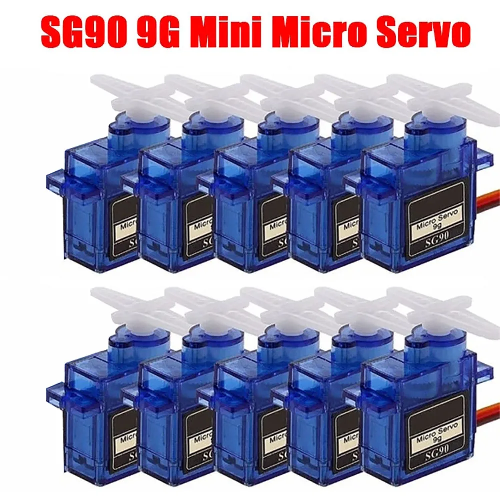 Wholesale SG90 9g Mini Micro Servo for RC Planes Fixed wing Aircraft model telecontrol 250 450 Helicopter Car Toy
Wholesale SG90 9g Mini Micro Servo for RC Planes Fixed wing Aircraft model telecontrol 250 450 Helicopter Car Toy