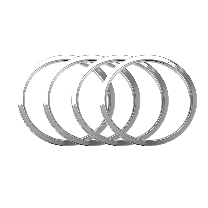 Для Nissan Qashqai J11 2014 - 2018 хромированный автомобильный динамик кольцо форма наклейка