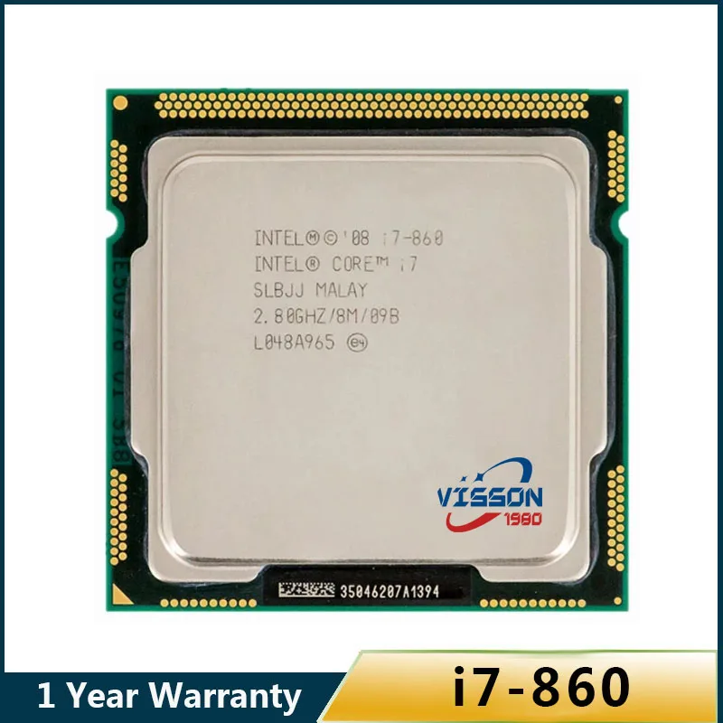 NEW 100% Intel core processor i7 860, quad core cpu processor slbjj 2.80ghz 8mb sockel 1156 95w
NEW 100% Intel core processor i7 860, quad core cpu processor slbjj 2.80ghz 8mb sockel 1156 95w