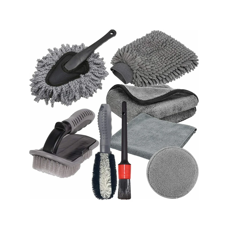 Hot Sale Car Wash Tool Brush Car Wash Brush 9 Piece Set Car Tire Brush Wheel Brush Encrypted Car Wash Gloves
Hot Sale Car Wash Tool Brush Car Wash Brush 9 Piece Set Car Tire Brush Wheel Brush Encrypted Car Wash Gloves