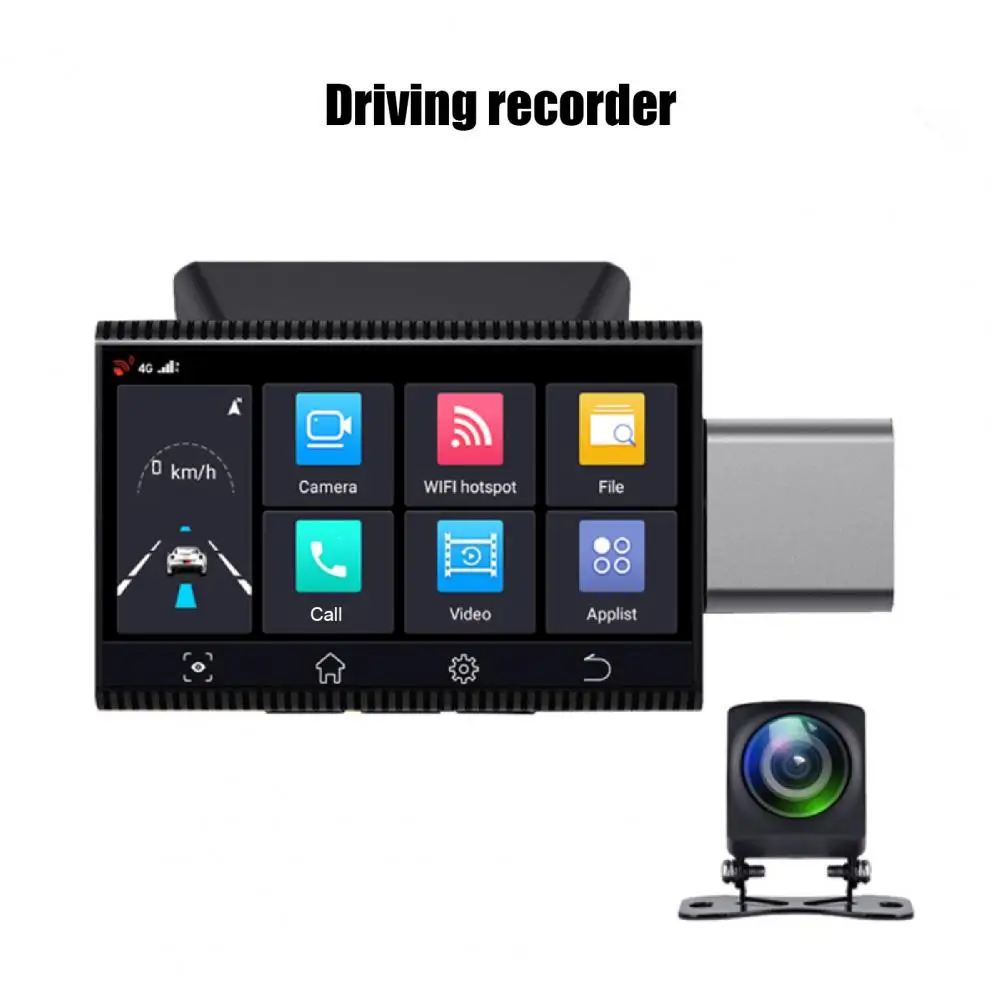 1 Set Dash Camera Wide Angle Dual Cameras WiFi Connection 3-Inch 4G Car Driving Recorder for Autos
1 Set Dash Camera Wide Angle Dual Cameras WiFi Connection 3-Inch 4G Car Driving Recorder for Autos