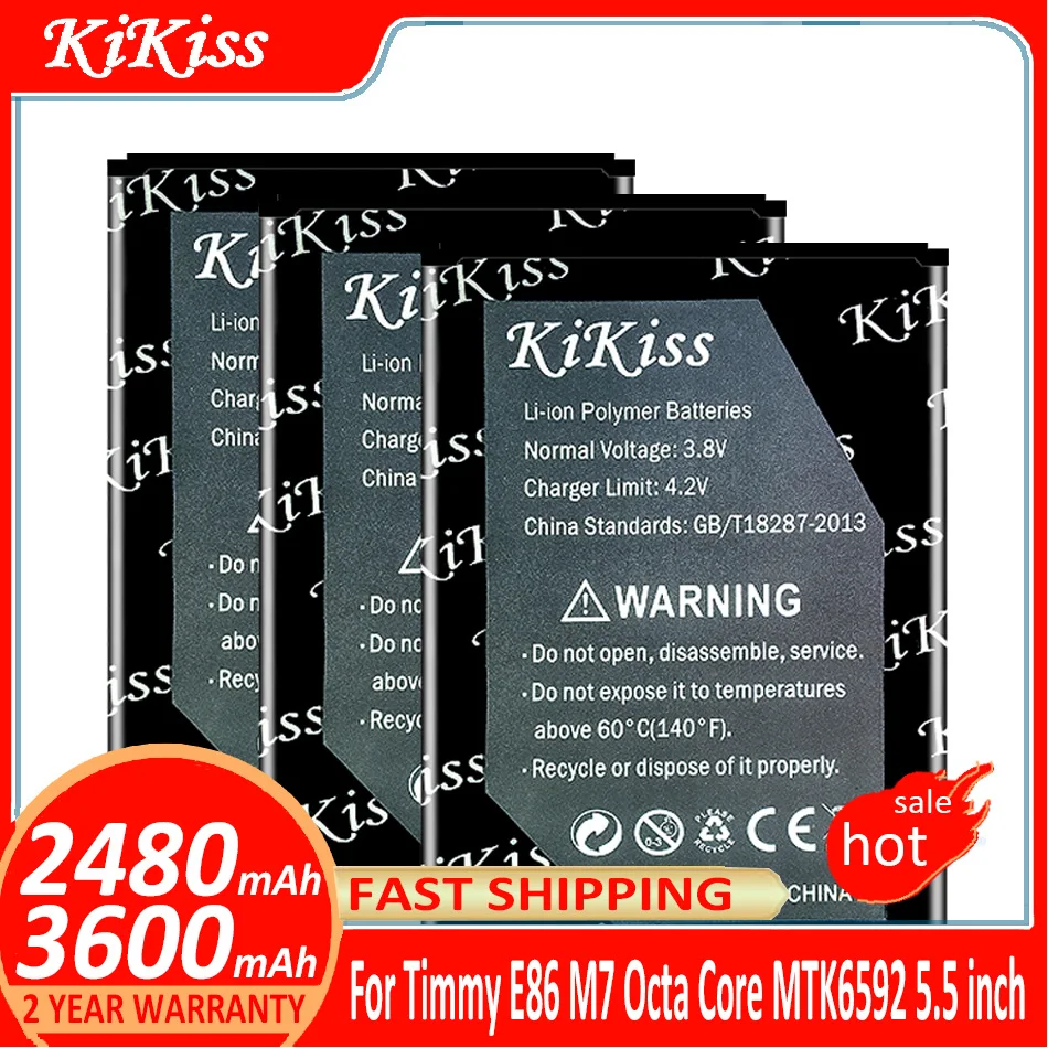 Аккумулятор KiKiss для Timmy E86 M7, Восьмиядерный процессор MTK6592, аккумуляторы 5,5 дюйма, аккумулятор + трек
Аккумулятор KiKiss для Timmy E86 M7, Восьмиядерный процессор MTK6592, аккумуляторы 5,5 дюйма, аккумулятор + трек