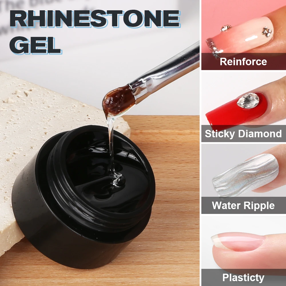 Debonell Rhinestone Gel UV Glue for Nails Rhinestones 4 in 1 Transparent Crystal Jewelry Adhesive Manicure No Wipe Nail Art Gel
Debonell Rhinestone Gel UV Glue for Nails Rhinestones 4 in 1 Transparent Crystal Jewelry Adhesive Manicure No Wipe Nail Art Gel