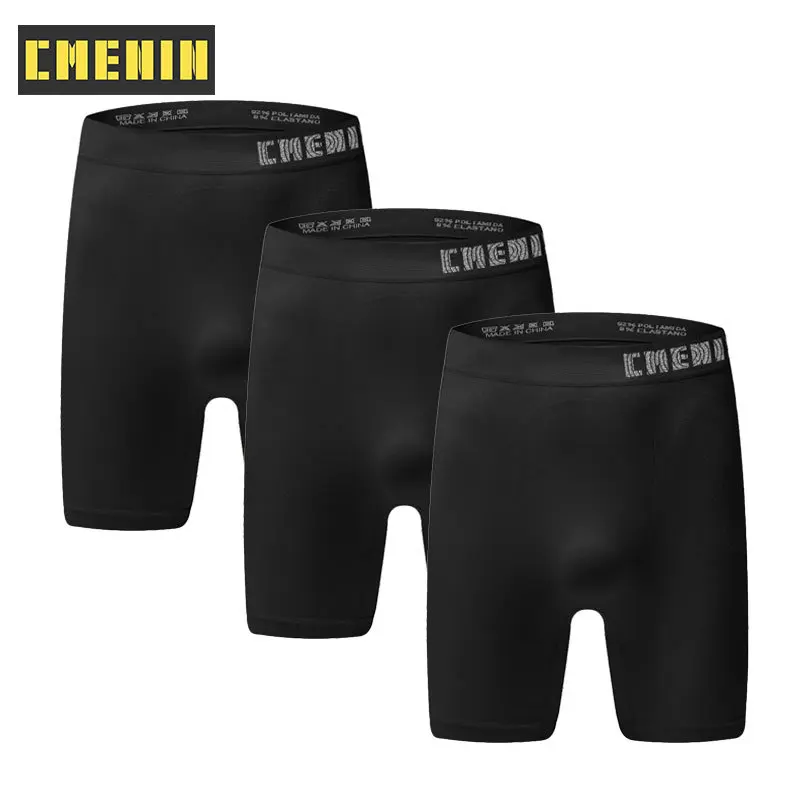 

CMENIN 3Pcs Hot Gay Sexy Men Underpants Boxers Shorts Low Waist Cotton Trunks Man Underwear Boxer Men's Panties Hombre