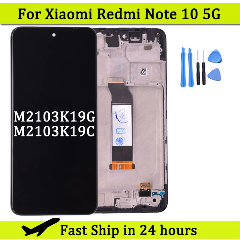 Оригинальный 6,5 "для Xiaomi Redmi Note 10 5G ЖК-дисплей сенсорный экран дигитайзер сборка M2103K19G для Xiaomi POCO M3 Pro 5G LCD
Оригинальный 6,5 "для Xiaomi Redmi Note 10 5G ЖК-дисплей сенсорный экран дигитайзер сборка M2103K19G для Xiaomi POCO M3 Pro 5G LCD