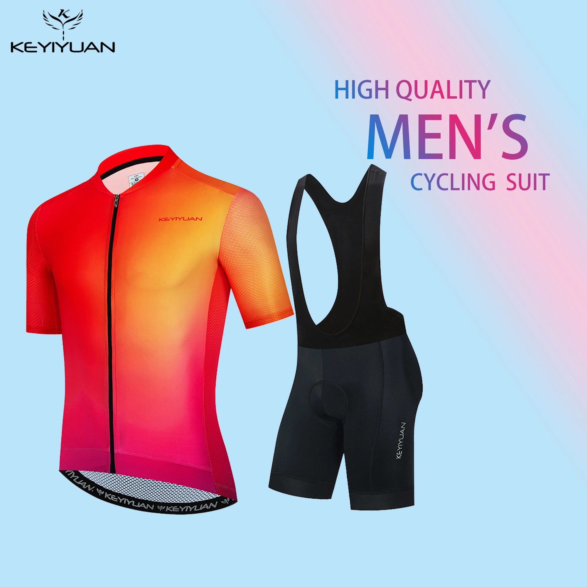 KEYIYUAN Hot Sale Summer Pro Team Cycling Jersey Men's Bicycle Mtb Breathable Bike Clothing Shirt Blusas Maillot Velo Homme
KEYIYUAN Hot Sale Summer Pro Team Cycling Jersey Men's Bicycle Mtb Breathable Bike Clothing Shirt Blusas Maillot Velo Homme