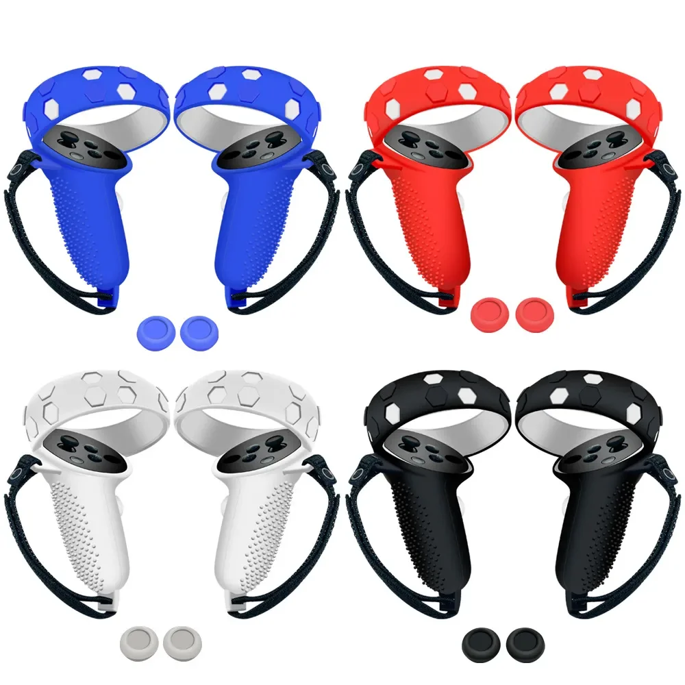 Cover For Oculus Quest 2 VR Accessories Vr Controller Handle Grip Case Silicone Full Protective Sleeve For Quest2
Cover For Oculus Quest 2 VR Accessories Vr Controller Handle Grip Case Silicone Full Protective Sleeve For Quest2