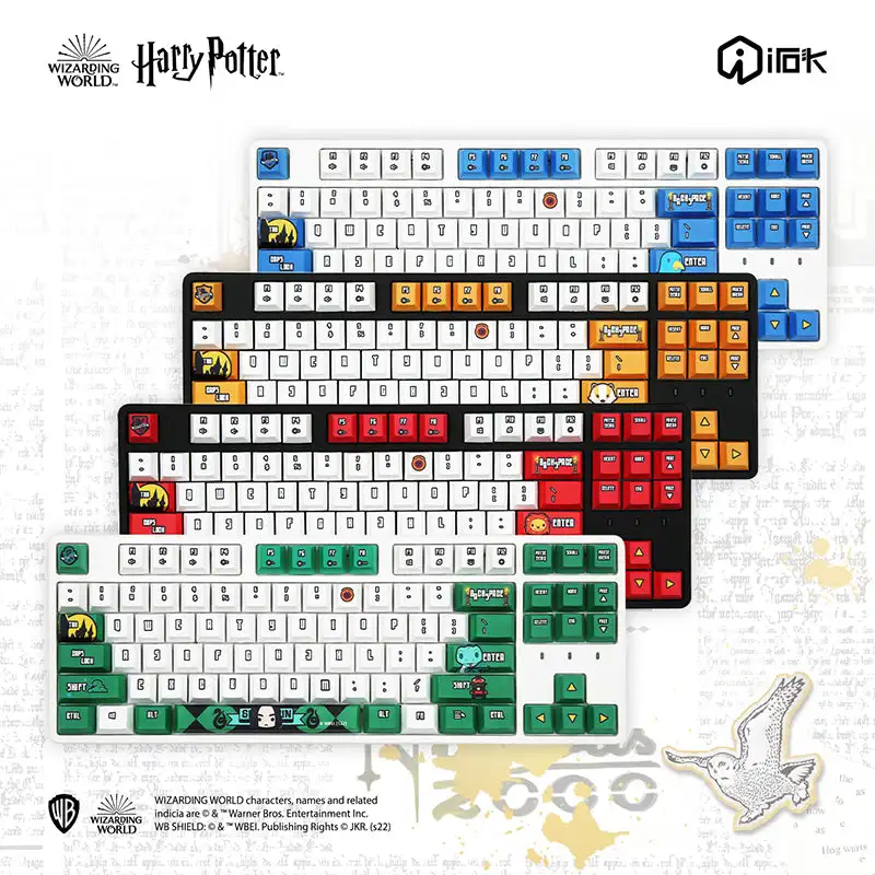 IROK FE87 Harry Potter Wired Mechanical Keyboard PBT Keycaps Type-C Wired Full Non-impact Ergonomics Keyboards
IROK FE87 Harry Potter Wired Mechanical Keyboard PBT Keycaps Type-C Wired Full Non-impact Ergonomics Keyboards