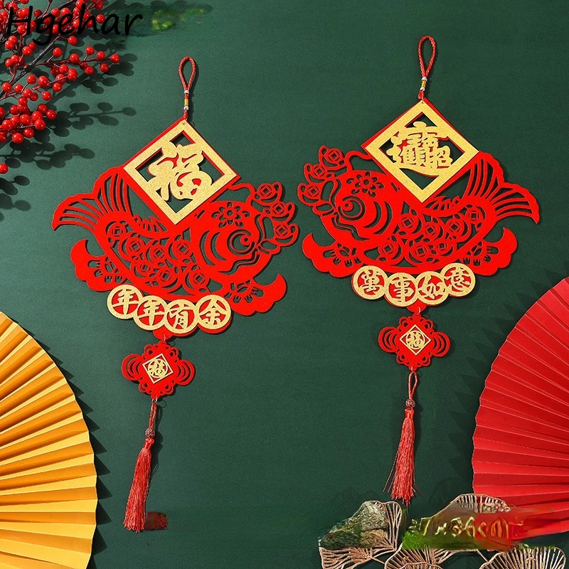 Hanging Tassels Ornaments Red Wall 2pcs Decoration Spring Festival Popular Traditional Pendant Fish Lucky New Year Classic 2022
Hanging Tassels Ornaments Red Wall 2pcs Decoration Spring Festival Popular Traditional Pendant Fish Lucky New Year Classic 2022
