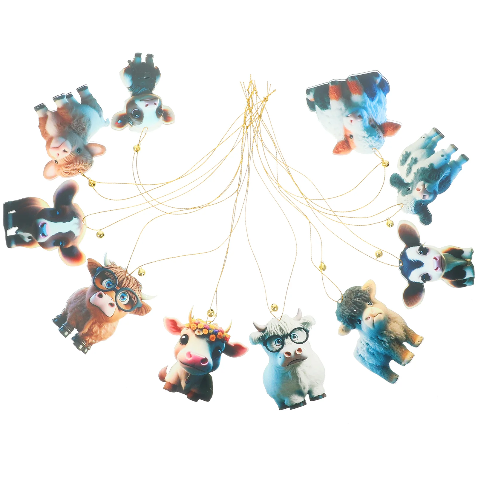 Christmas Tree Decorations Decorative Highland Cow Ornament Cows Hanging Acrylic Crafts Pendant
Christmas Tree Decorations Decorative Highland Cow Ornament Cows Hanging Acrylic Crafts Pendant