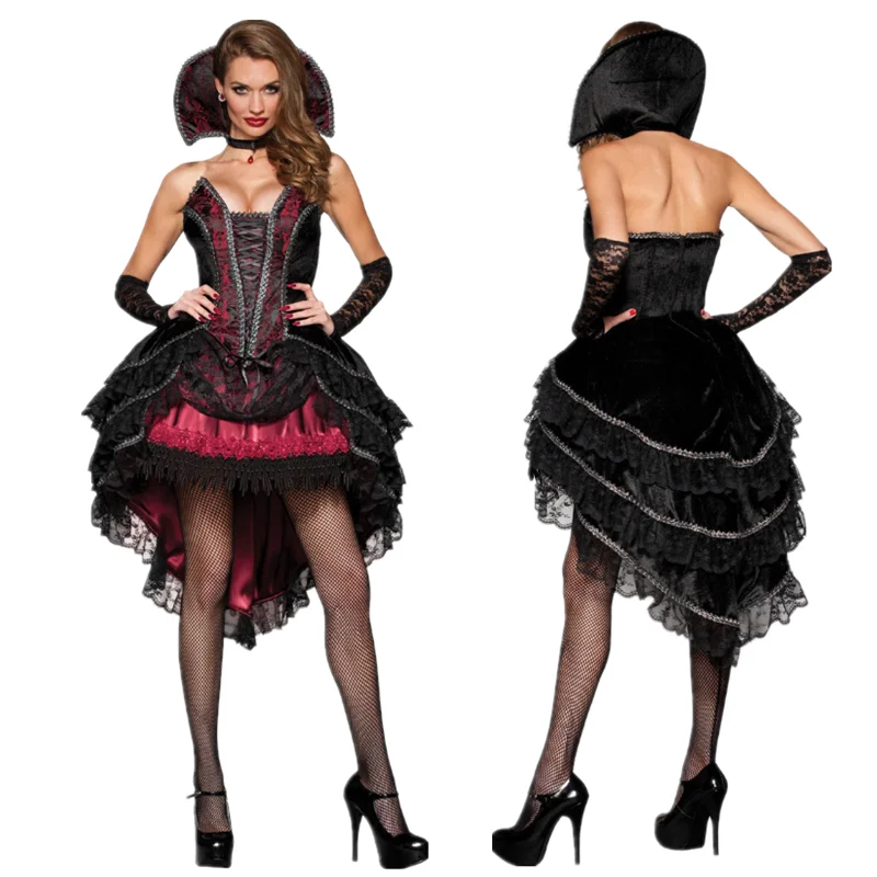 Halloween Zombie Vampire Queen Costume Dress Adult Women Carnival Party Fancy Witch Cosplay Outfit
Halloween Zombie Vampire Queen Costume Dress Adult Women Carnival Party Fancy Witch Cosplay Outfit