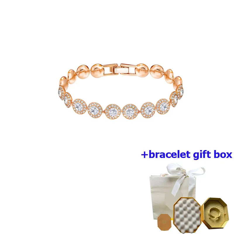 High quality Angelic rose gold studded diamond women's bracelet, enhancing temperament, beautiful and moving, free of shipping 
High quality Angelic rose gold studded diamond women's bracelet, enhancing temperament, beautiful and moving, free of shipping
