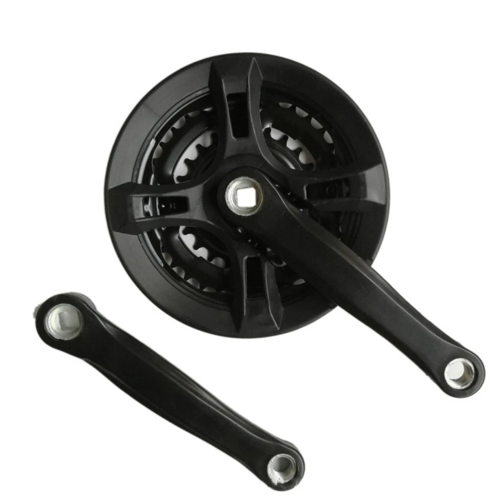 Crank Set Trekking Square 7-9-Speed 42-34-24 Teeth Black Chainset Mountain Bike For Standard Square Tapered Bottom Bracket Axles
Crank Set Trekking Square 7-9-Speed 42-34-24 Teeth Black Chainset Mountain Bike For Standard Square Tapered Bottom Bracket Axles