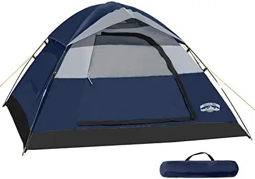 2/4/6 Person Family Dome Tent with Removable Rain Fly, Easy Setup for Camp Outdoor 
2/4/6 Person Family Dome Tent with Removable Rain Fly, Easy Setup for Camp Outdoor