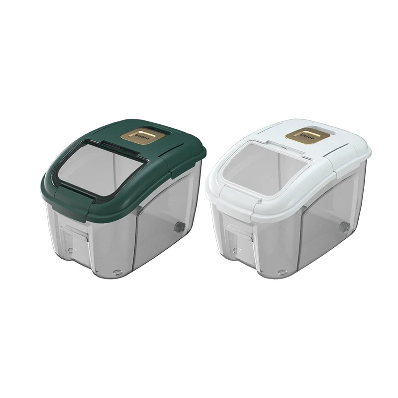 5KG Kitchen Container Bucket Insect-Proof Moisture-Proof Rice Box Grain Sealed Jar Home Storage Pet Dog Food Store Box
5KG Kitchen Container Bucket Insect-Proof Moisture-Proof Rice Box Grain Sealed Jar Home Storage Pet Dog Food Store Box