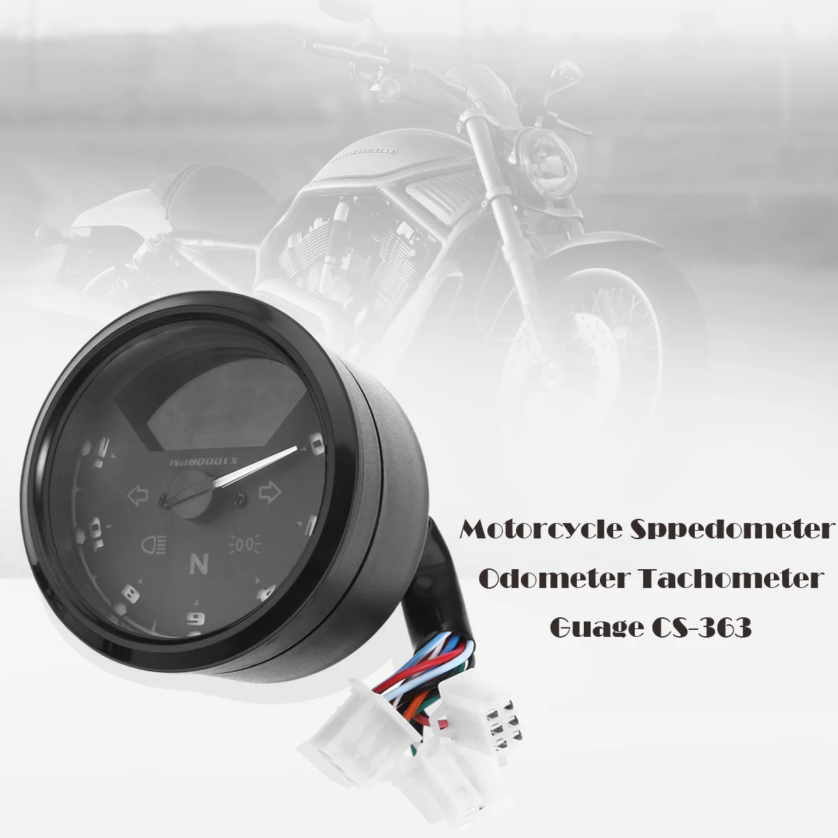 Led Tachometer Speedometer Universal Odometer 12000Rpm Motorbike Motorcycle Digital Gauge
Led Tachometer Speedometer Universal Odometer 12000Rpm Motorbike Motorcycle Digital Gauge