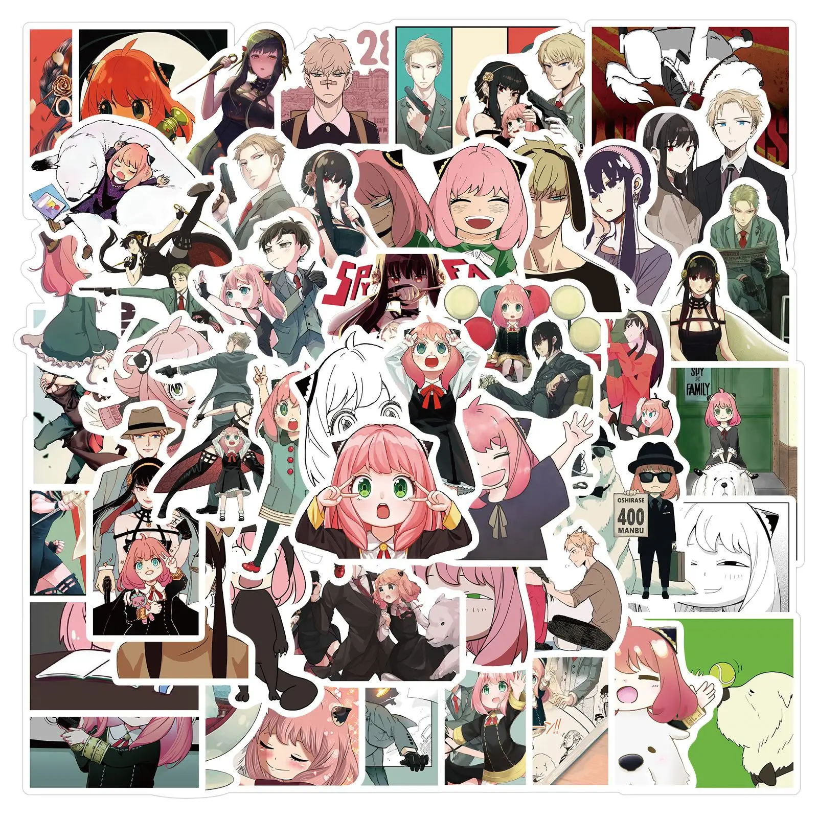 10/25/50Pcs Spy × Family Stickers Japan Anime Suitcase Skateboard Phone Cute Laptop Luggage Stickers Decals for Fridge Toy
10/25/50Pcs Spy × Family Stickers Japan Anime Suitcase Skateboard Phone Cute Laptop Luggage Stickers Decals for Fridge Toy
