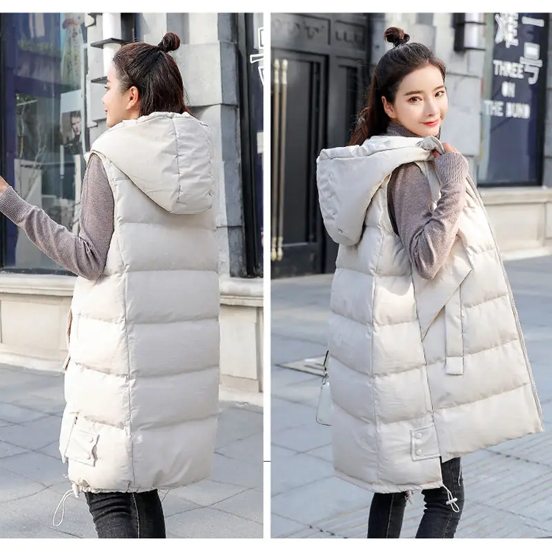 2022 New Snow Wear Warm Vests for Women Keep Warm Hooded Vest Female Jacket Coat Tops Zipper Sleeveless Parka for Woman A33
2022 New Snow Wear Warm Vests for Women Keep Warm Hooded Vest Female Jacket Coat Tops Zipper Sleeveless Parka for Woman A33