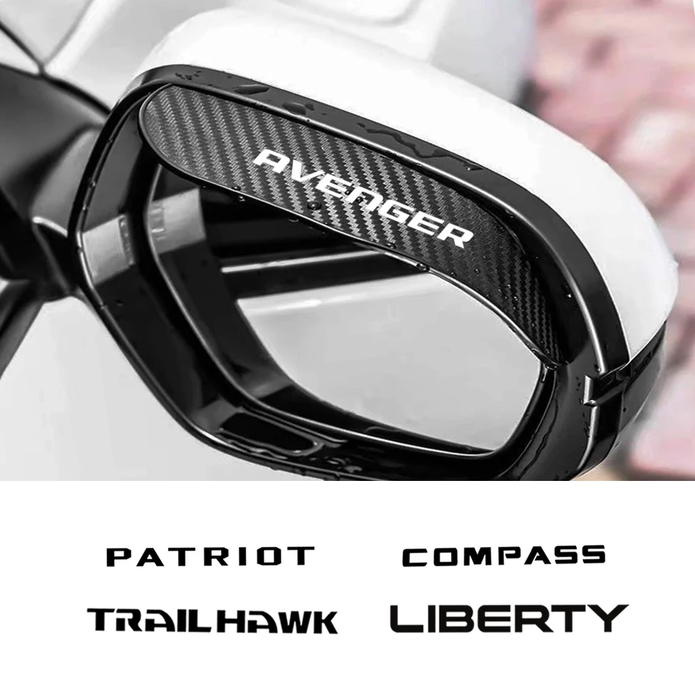 2Pcs Carbon Fiber Car Rearview Mirror Eyebrow Rain Cover For JEEP AVENGER CHEROKEE COMMANDER LIBERTY PATRIOT WRANGLER TRAIL HAWK
2Pcs Carbon Fiber Car Rearview Mirror Eyebrow Rain Cover For JEEP AVENGER CHEROKEE COMMANDER LIBERTY PATRIOT WRANGLER TRAIL HAWK