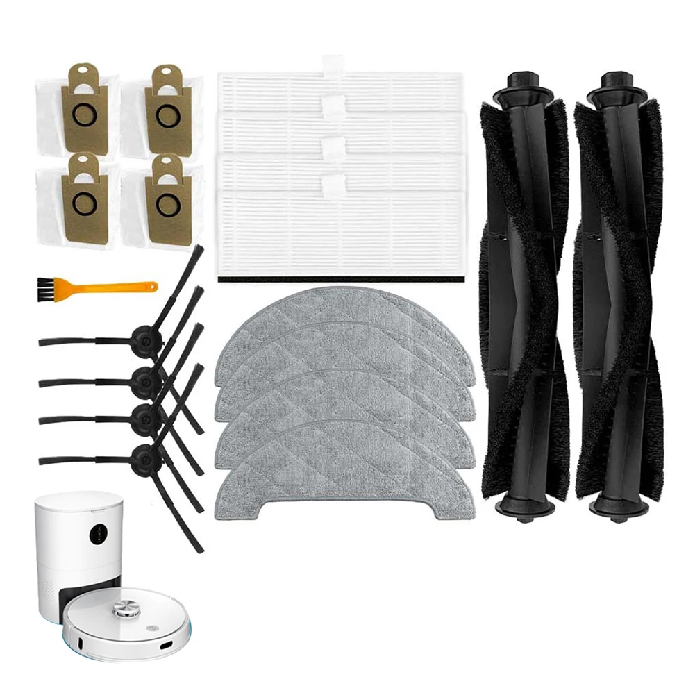 Tool Roller Brush Robot Vacuum Side Brush 1Set 4 *Mop Pads 4*Dust Bags 4*Filter Cleaner Dust Bags Filter Durable
Tool Roller Brush Robot Vacuum Side Brush 1Set 4 *Mop Pads 4*Dust Bags 4*Filter Cleaner Dust Bags Filter Durable