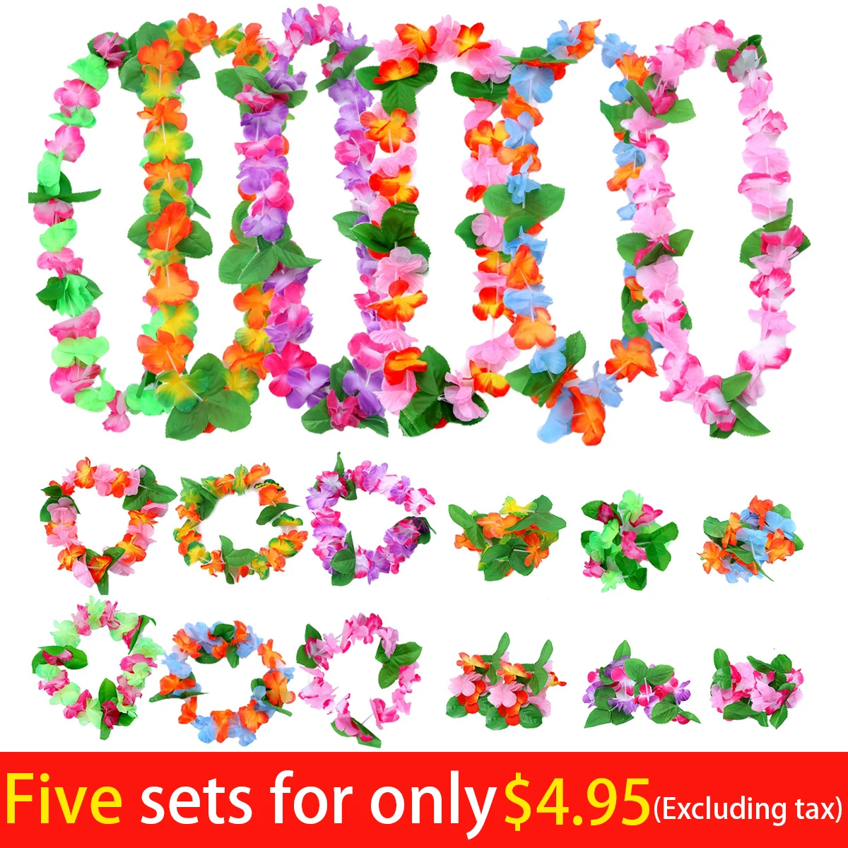 Hawaiian Party Artificial Flowers Necklace Headband Garland Summer Beach Flowers ALOHA Jungle Wedding Party Decoration
Hawaiian Party Artificial Flowers Necklace Headband Garland Summer Beach Flowers ALOHA Jungle Wedding Party Decoration