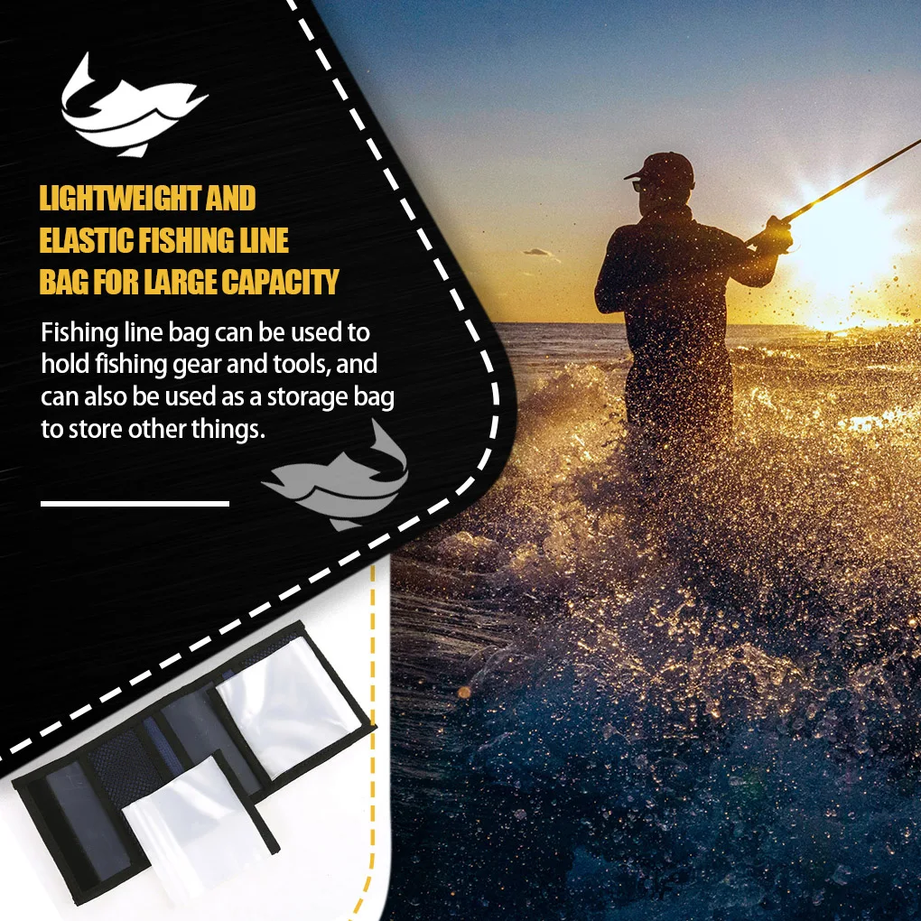 Fishing Line Bag Wear-resistant Leader Wallet Organizer Tapered Case
Fishing Line Bag Wear-resistant Leader Wallet Organizer Tapered Case