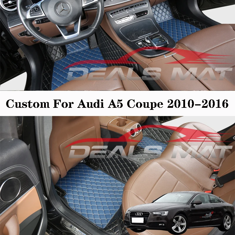 Автомобильные коврики для Audi A5 Coupe 2010-2016, водонепроницаемые коврики на заказ, Нескользящие аксессуары
Автомобильные коврики для Audi A5 Coupe 2010-2016, водонепроницаемые коврики на заказ, Нескользящие аксессуары