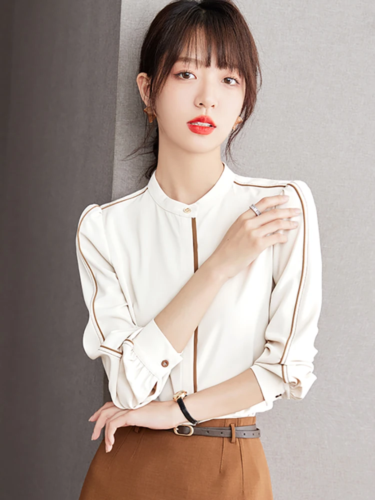 BOBOKATEER Chemise Femme Bluzki Damskie Fashion Camisas De Mujer Long Sleeve Woman Tshirts Autumn Chiffon Tops Women Clothing
BOBOKATEER Chemise Femme Bluzki Damskie Fashion Camisas De Mujer Long Sleeve Woman Tshirts Autumn Chiffon Tops Women Clothing