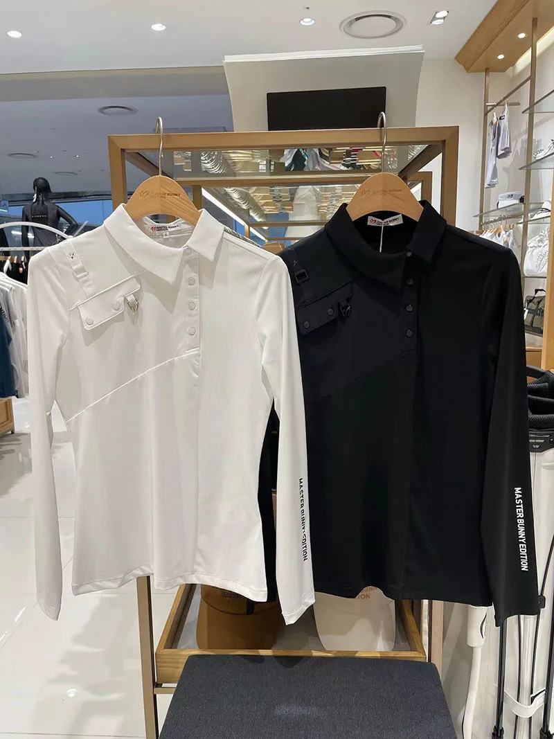2022 Golf new ladies star webbing long-sleeved spring and autumn polo shirt looks thin W122409
2022 Golf new ladies star webbing long-sleeved spring and autumn polo shirt looks thin W122409