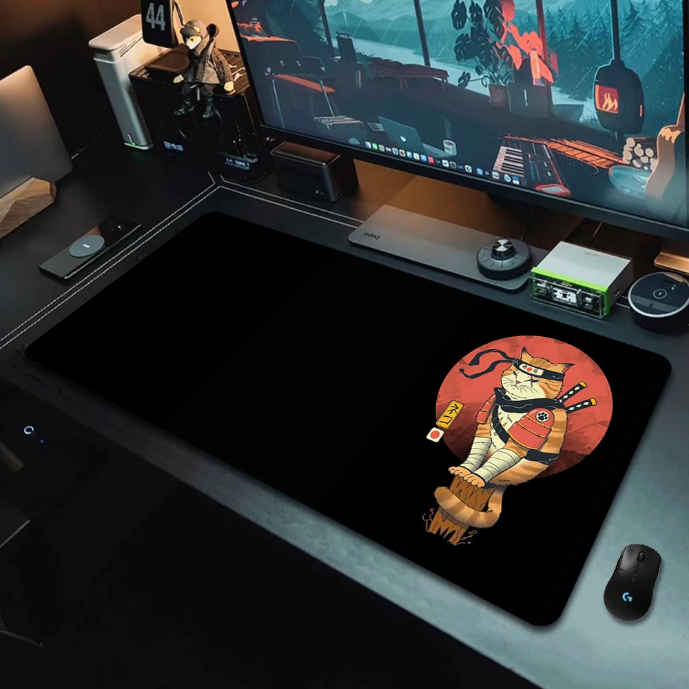 Japanese Cat Large Mouse Pad XXL For Pc Gamer Non-Slip Rubber Gaming Mousepad XL 900x400mm Art Black Background Office Desk Mat
Japanese Cat Large Mouse Pad XXL For Pc Gamer Non-Slip Rubber Gaming Mousepad XL 900x400mm Art Black Background Office Desk Mat