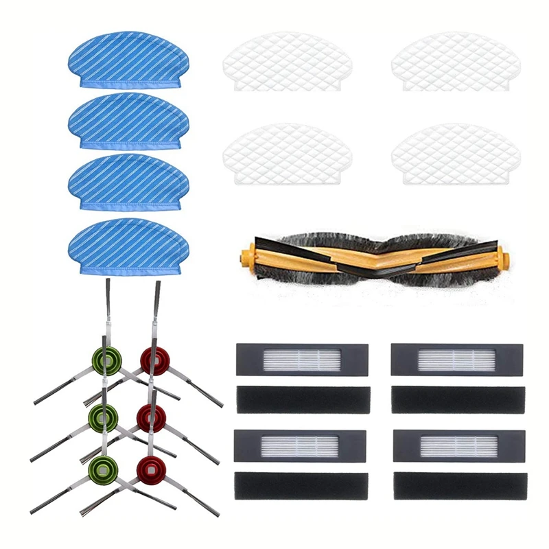 Replacement Part Roller Brush Side Brushes HEPA Filter Compatible For Ecovacs 950 920 Robot Vacuum Cleaner Accessories
Replacement Part Roller Brush Side Brushes HEPA Filter Compatible For Ecovacs 950 920 Robot Vacuum Cleaner Accessories