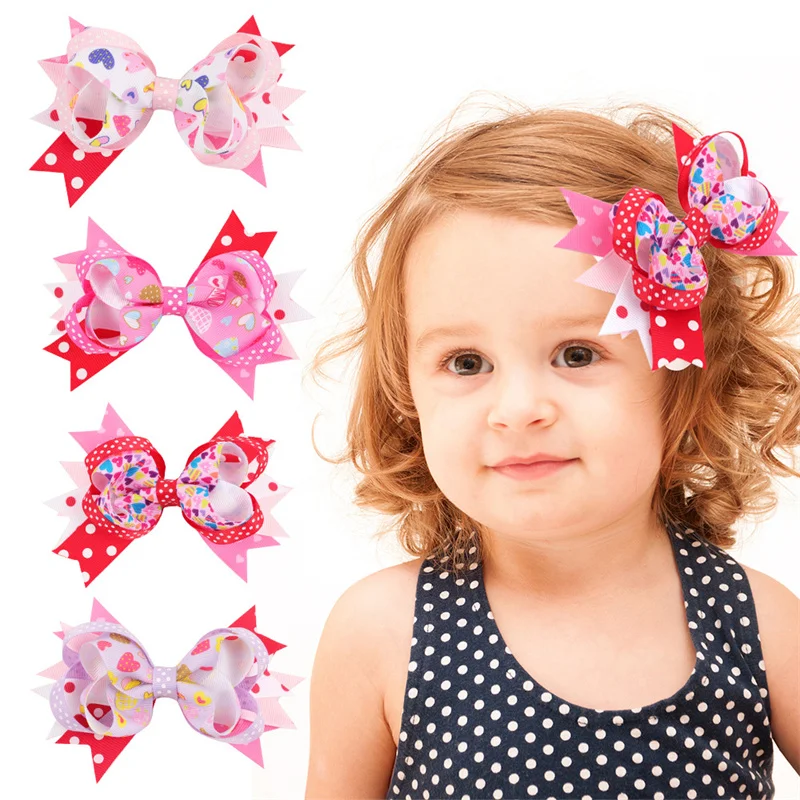 10pcs/Lot 5 Inch Valentine's Day Hair Clip Love Heart Printed Bowknot Hairgrips Baby Boutique Headwear Handmade Hair Accessories
10pcs/Lot 5 Inch Valentine's Day Hair Clip Love Heart Printed Bowknot Hairgrips Baby Boutique Headwear Handmade Hair Accessories