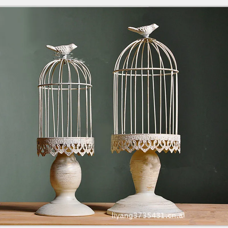 Оптовая продажа, новый европейский Версаль, белый подсвечник с высокими ногами в виде птичьей клетки, железный подсвечник, Рождественский ш... 
Оптовая продажа, новый европейский Версаль, белый подсвечник с высокими ногами в виде птичьей клетки, железный подсвечник, Рождественский ш...