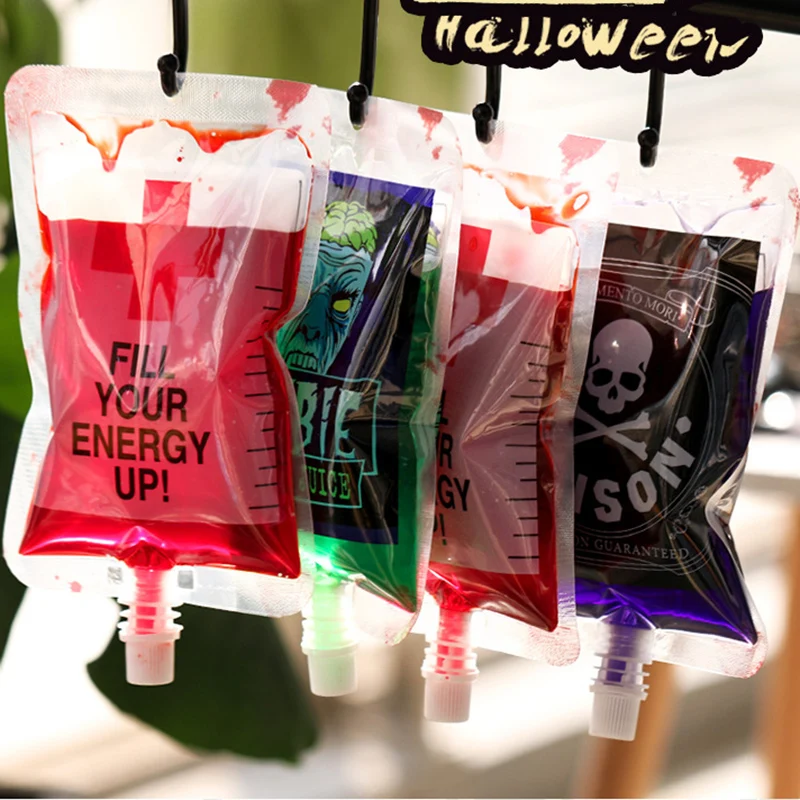 5/10Pcs Halloween Vampire Blood Bag Food Class PVC Drink Beverage Bags Cosplay Horror Props Halloween Decoration Party Supplies
5/10Pcs Halloween Vampire Blood Bag Food Class PVC Drink Beverage Bags Cosplay Horror Props Halloween Decoration Party Supplies