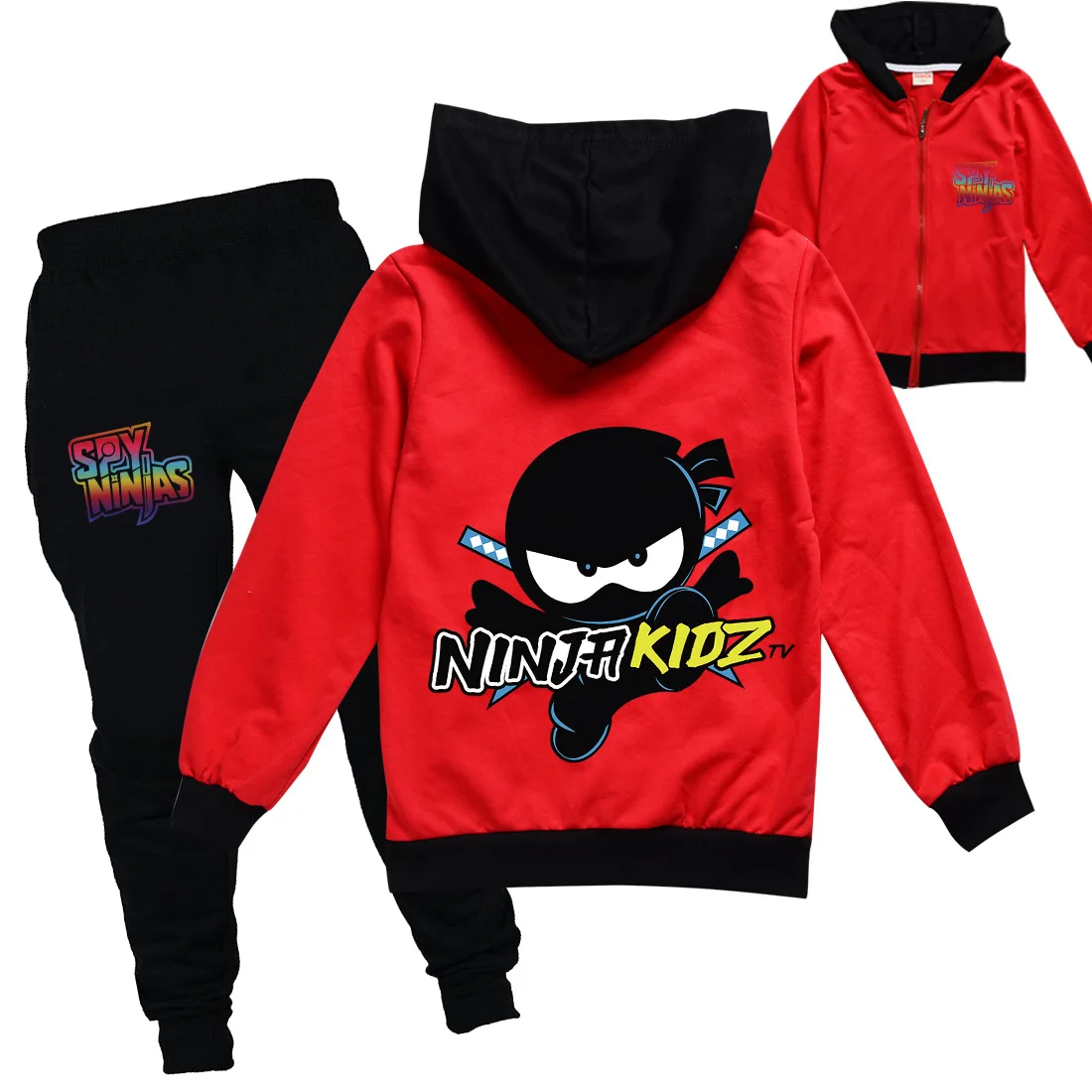 Детская одежда NINJA KIDZ из мультфильма, куртка и штаны для мальчиков на весну и осень, костюм для маленьких девочек, повседневный комплект спор...
Детская одежда NINJA KIDZ из мультфильма, куртка и штаны для мальчиков на весну и осень, костюм для маленьких девочек, повседневный комплект спор...