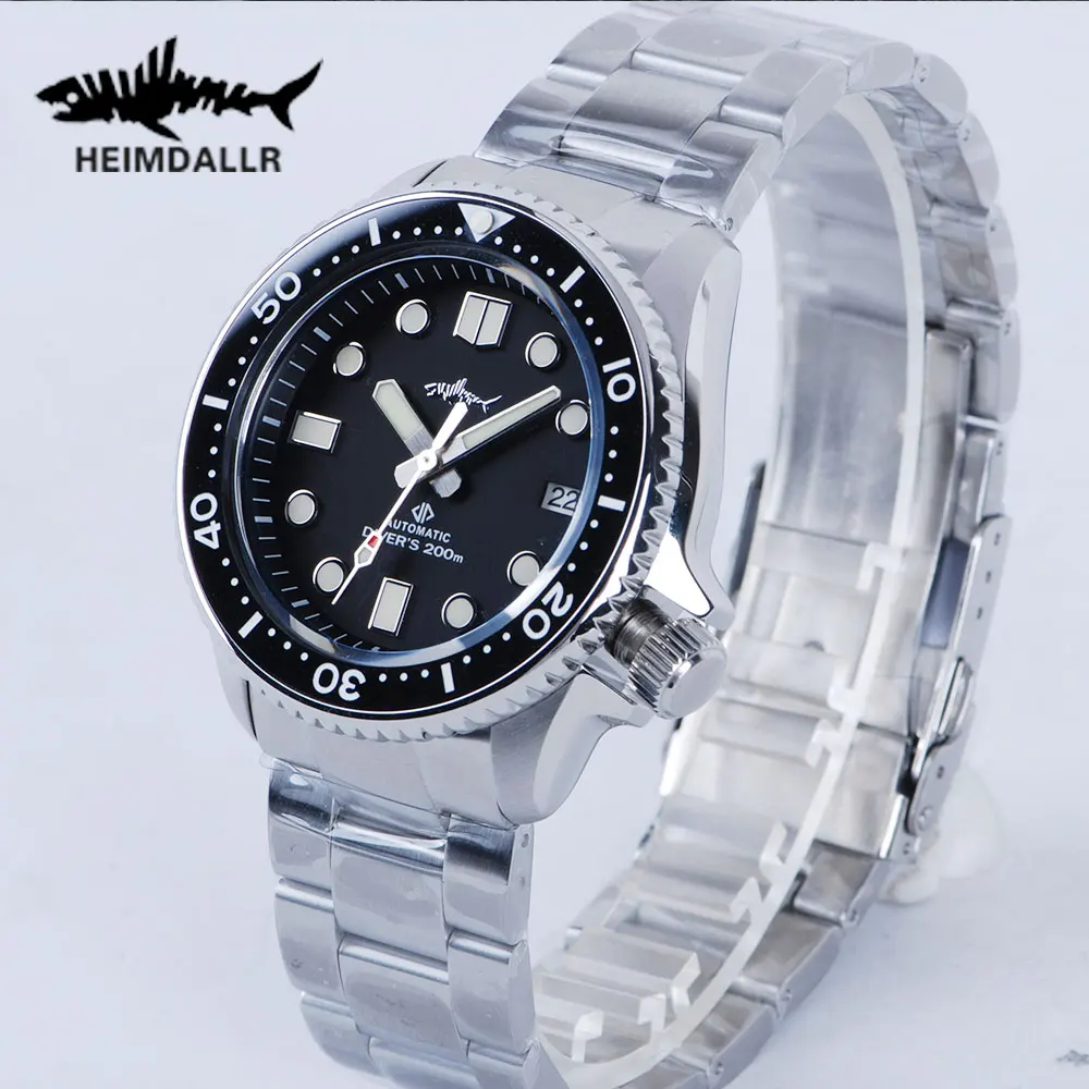 HEIMDALLR SKX007 Men Automatic Watch Mens Sapphire Crystal C3 Luminous NH35/NH36A 200M Watcherproof Steel Diver Mechanical Watch
HEIMDALLR SKX007 Men Automatic Watch Mens Sapphire Crystal C3 Luminous NH35/NH36A 200M Watcherproof Steel Diver Mechanical Watch