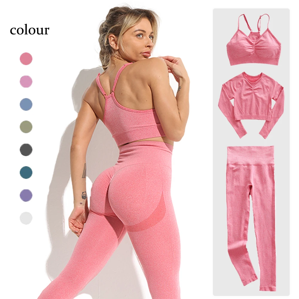 2 Piece Seamless Yoga Suits Women's Activewear High Waist Leggings Workout Activewear Gym Wear Fitness Tops Sports Suits Fitness
2 Piece Seamless Yoga Suits Women's Activewear High Waist Leggings Workout Activewear Gym Wear Fitness Tops Sports Suits Fitness